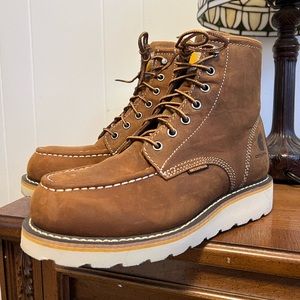 Women’s Waterproof Steel Toe Wedge Work Boots